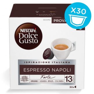 Nescafe Espresso Napoli Confezione 30 Capsule Comaptibili Dolce Gusto