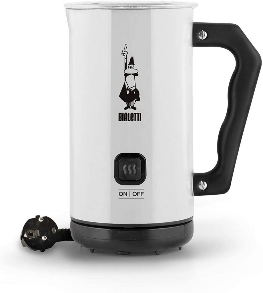 Bialetti Milk Frother MKF02 Bianco Montalatte Elettrico