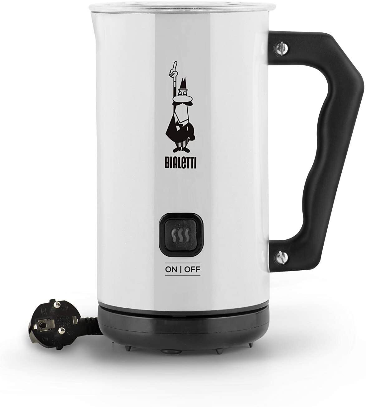 Bialetti Milk Frother MKF02 Bianco Montalatte Elettrico