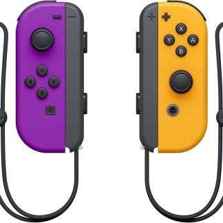 Nintendo Set 2 Joycon Viola-Arancio per Nintendo Switch Accessorio Originale