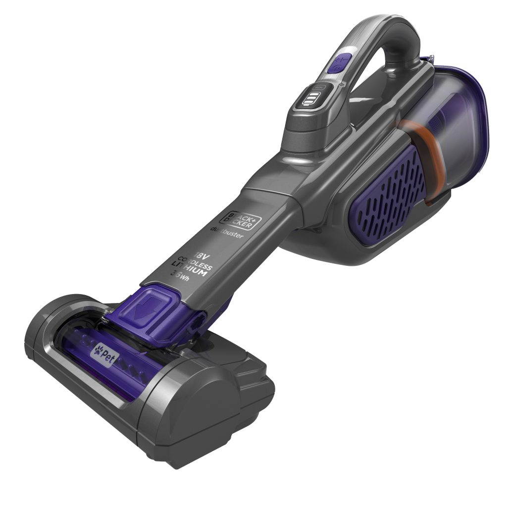Black Decker Dustbuster BHHV520BFP-QW Aspirabriciole Ricaricabile 18V Pet System