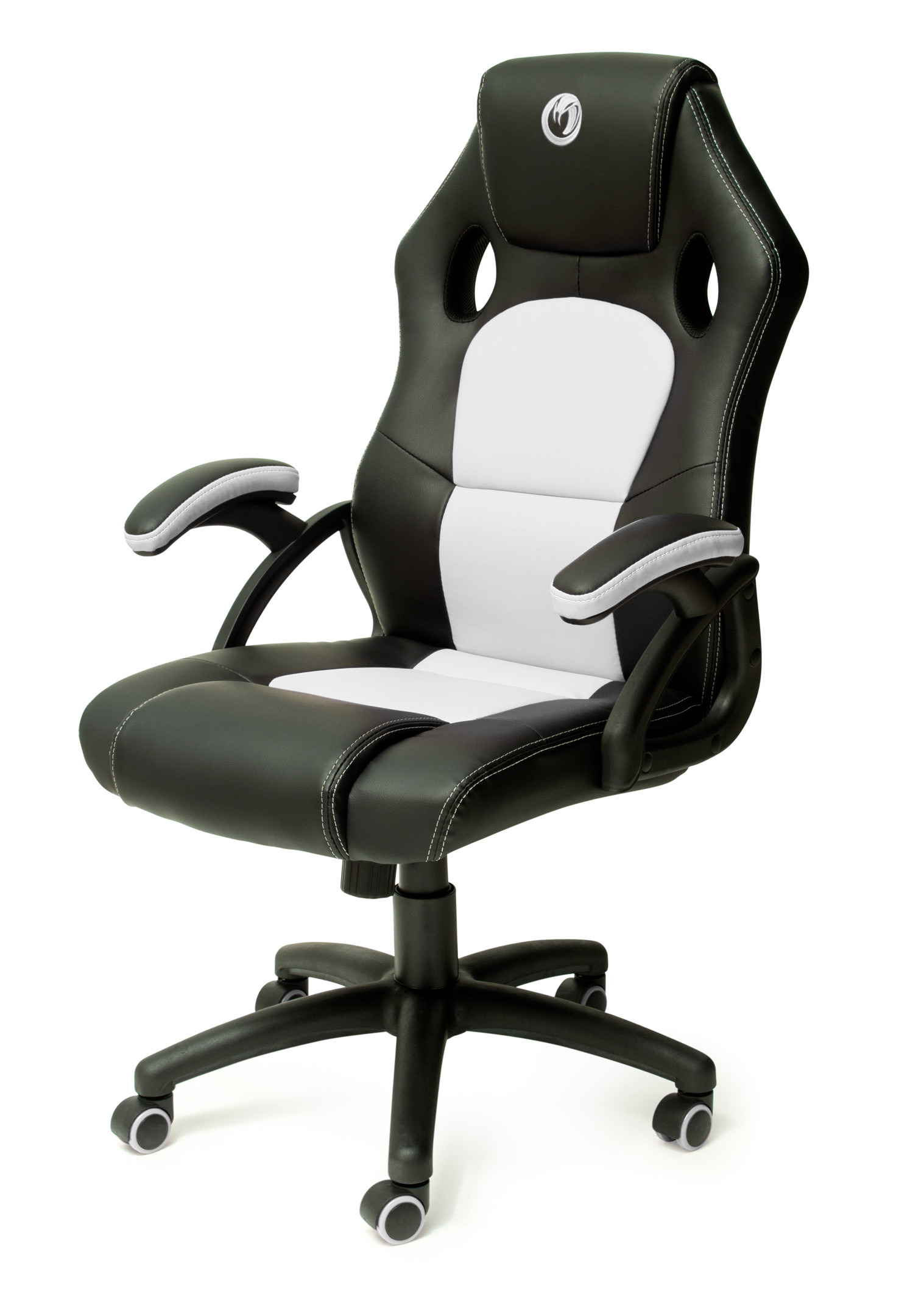 Nacon PCCH310WHITE Sedia Gaming Bianca con Design Ergonomico e Supporto Lombare