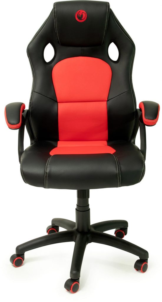 Nacon PCCH310 Sedia Gaming Rosso Nera
