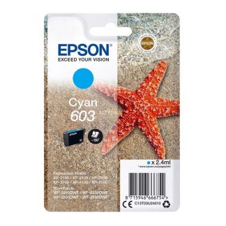 Epson Serie Stella Marina 603 Ciano Cartuccia Inchiostro Originale