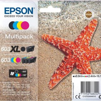 Epson Stella Marina 603 XL 3 Colori Cartuccia Originale