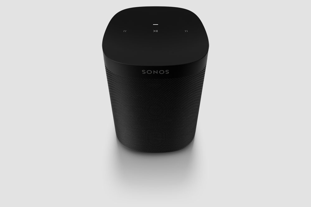 Sonos One Sl Black Speaker Wireless Wifi