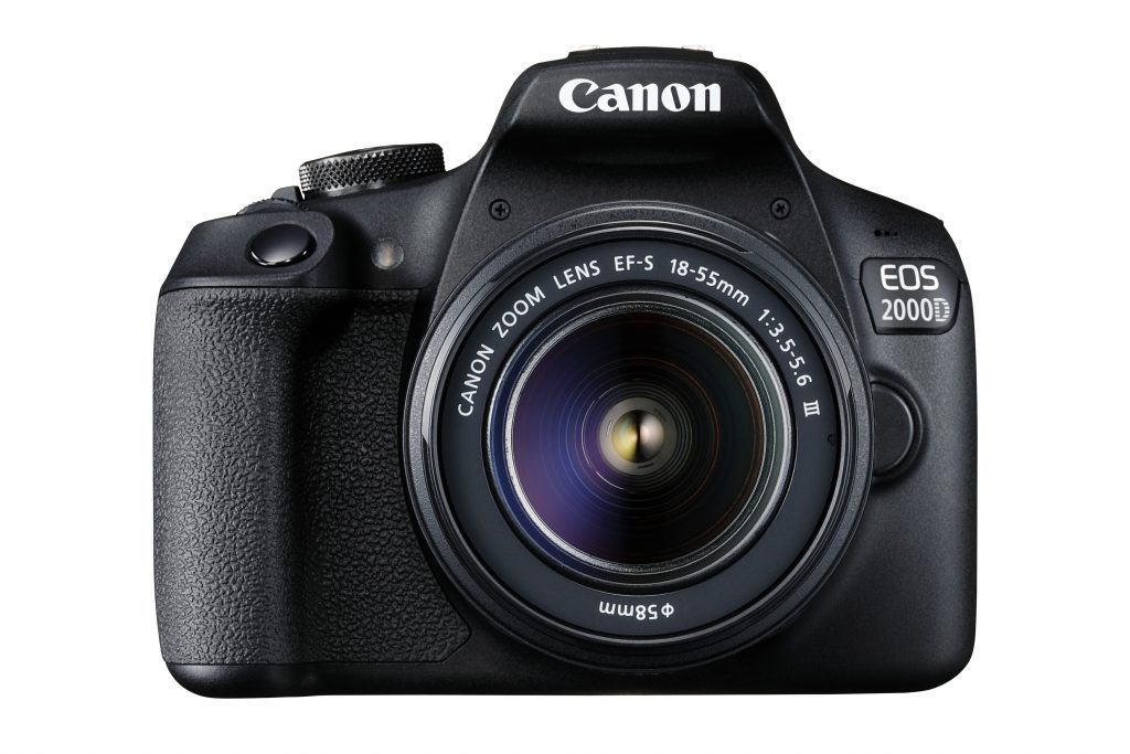 Canon EOS2000DEFS1855DC Fotocamera Reflex Digitale Obietivo EF-S 18 - 55 mm DC