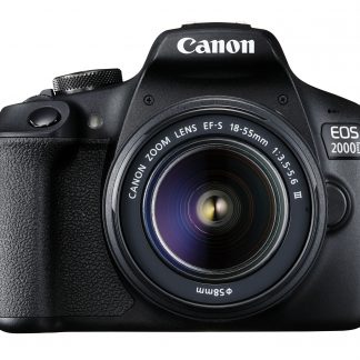Canon EOS2000DEFS1855DC Fotocamera Reflex Digitale Obietivo EF-S 18 - 55 mm DC