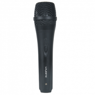 Majestic MIC620BK Microfono Con Cavo Unidirezionale Nero