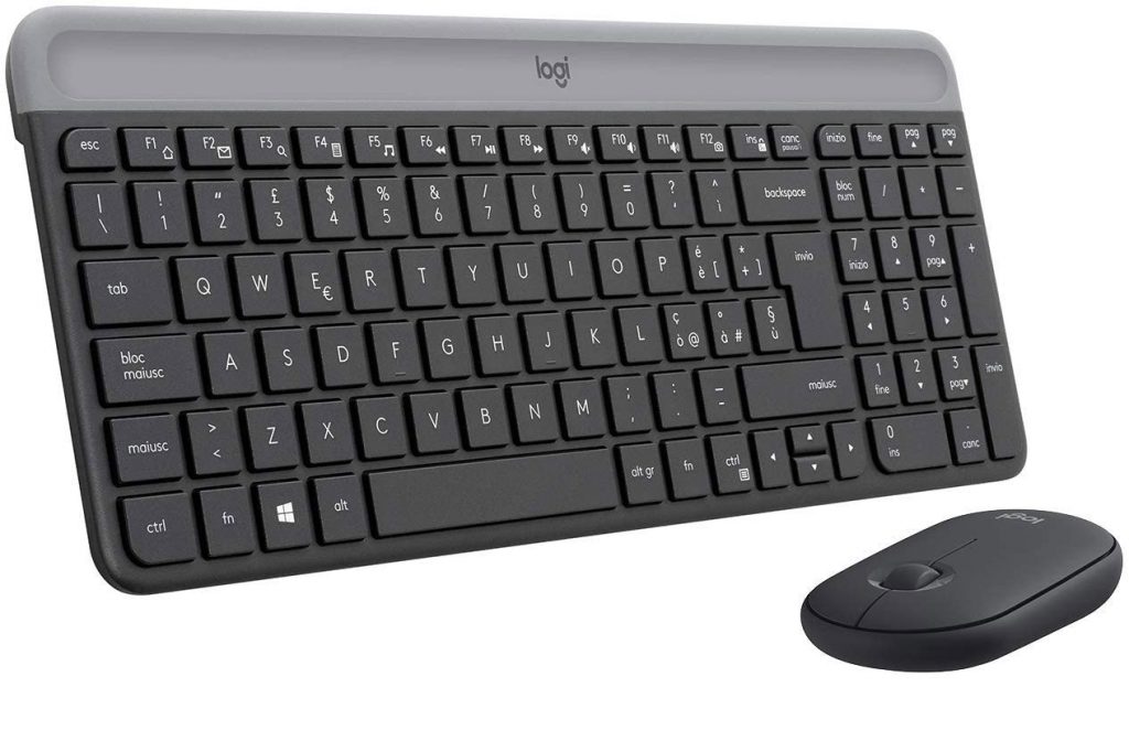 Logitech MK470 Nera Kit Tastiera e Mouse Wireless
