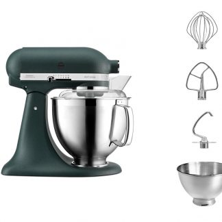 Kitchenaid 5KSM185PSEPP Verde Palma Impastatore 300W 4.8LT Ciotola Acciaio