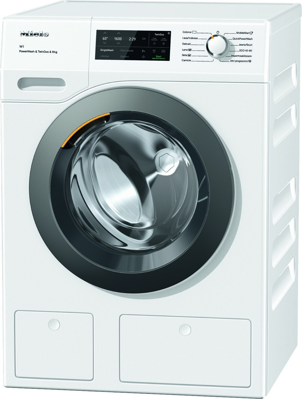 Miele WCI870WCSILW Lavatrice a Carica Frontale 9Kg 1600Giri