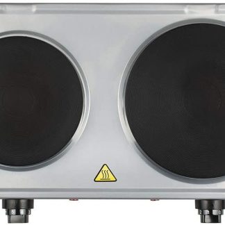 G3 Ferrari Caldos G1012200 Fornello Elettrico 2500w 2 Piastre