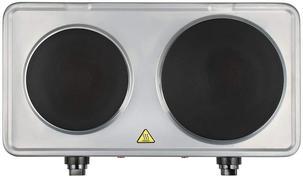 G3 Ferrari Caldos G1012200 Fornello Elettrico 2500w 2 Piastre
