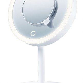 Beurer BS 45 Specchio Cosmetico con Luce LED e Doppio Ingrandimento 5X