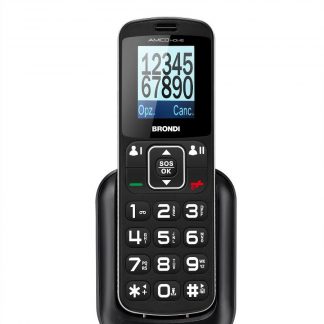 Brondi Amico Home Cellulare con Tastiera Dual Sim Uso a Casa E Fuori