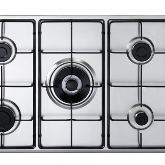 De Longhi FLA59DD Piano Cottura a Gas 90CM 5 Fuochi Griglie Smaltate