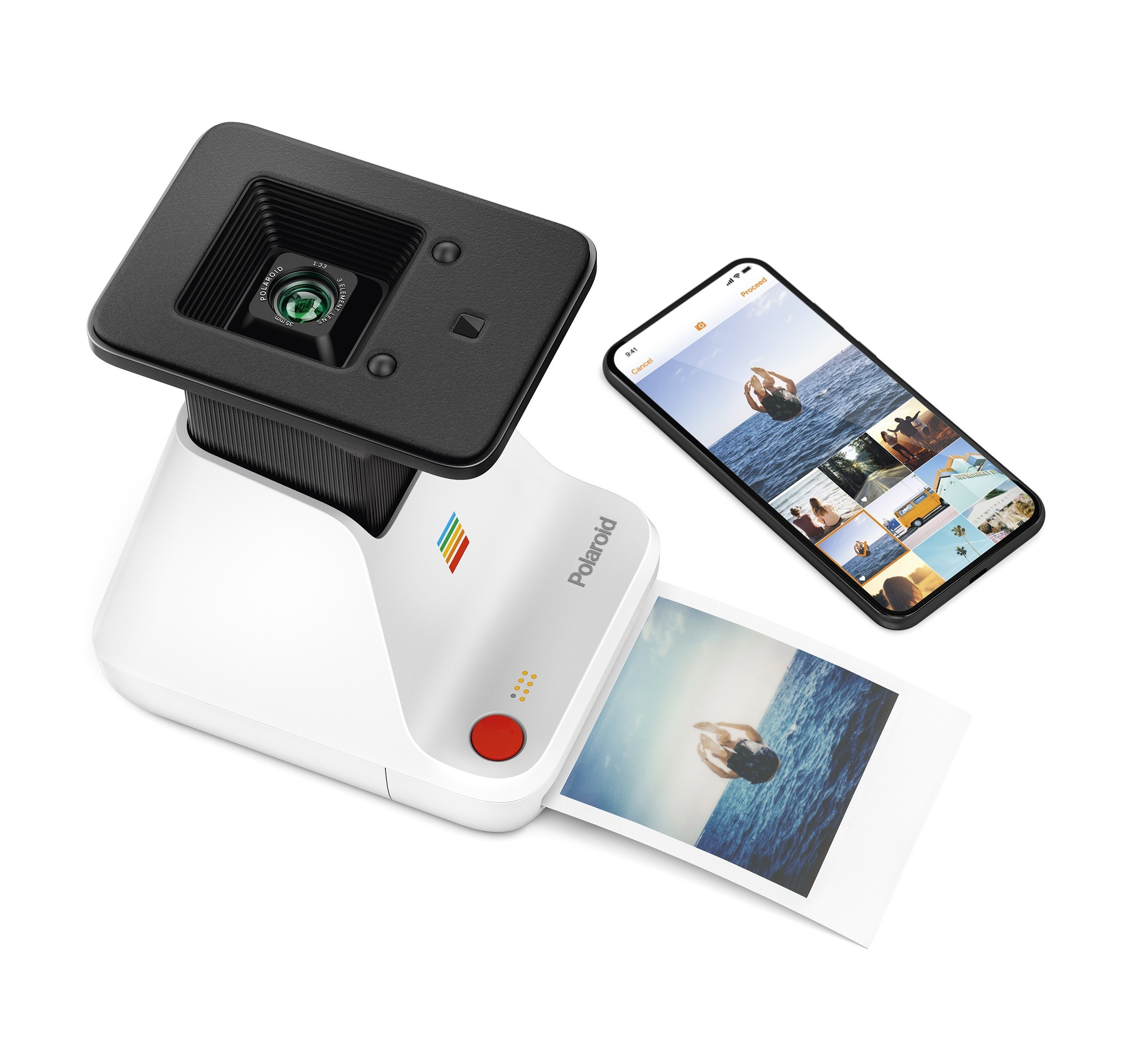 Polaroid PZZ919 Fotocamera a Stampa Instantanea Bianco