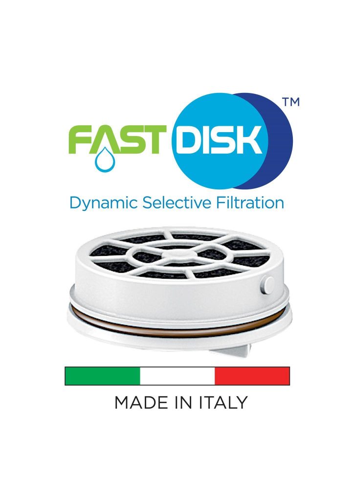 Laica Fast Disk Confezione 3 Dischi Filtranti per Bottiglie Filtranti