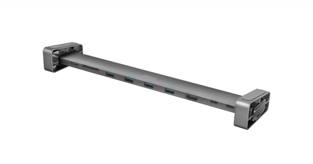 Trust 23417 Docking Station USB C in Alluminio per Pc