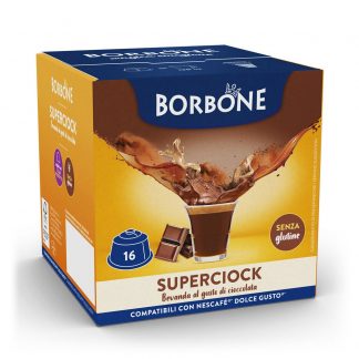 Caffe Borbone Superciok Confezione 16 Capsule Caffe Dolce Gusto