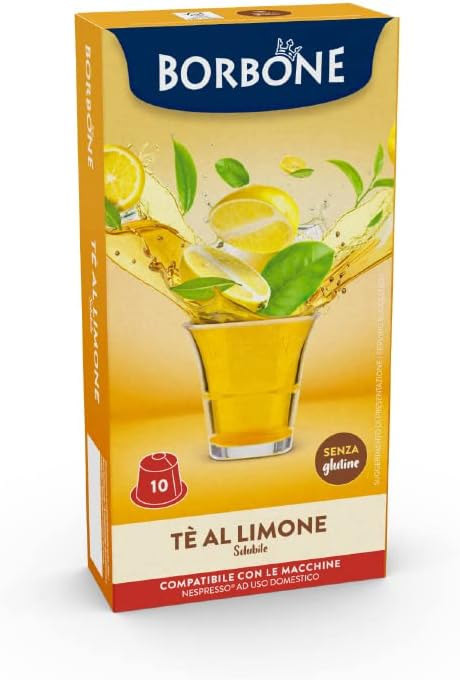 Caffe Borbone The Limone 10 Capsule per Macchine Nespresso