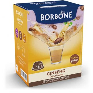Caffe Borbone Ginseng Confezione 16 Capsule Compatibili A Modo Mio