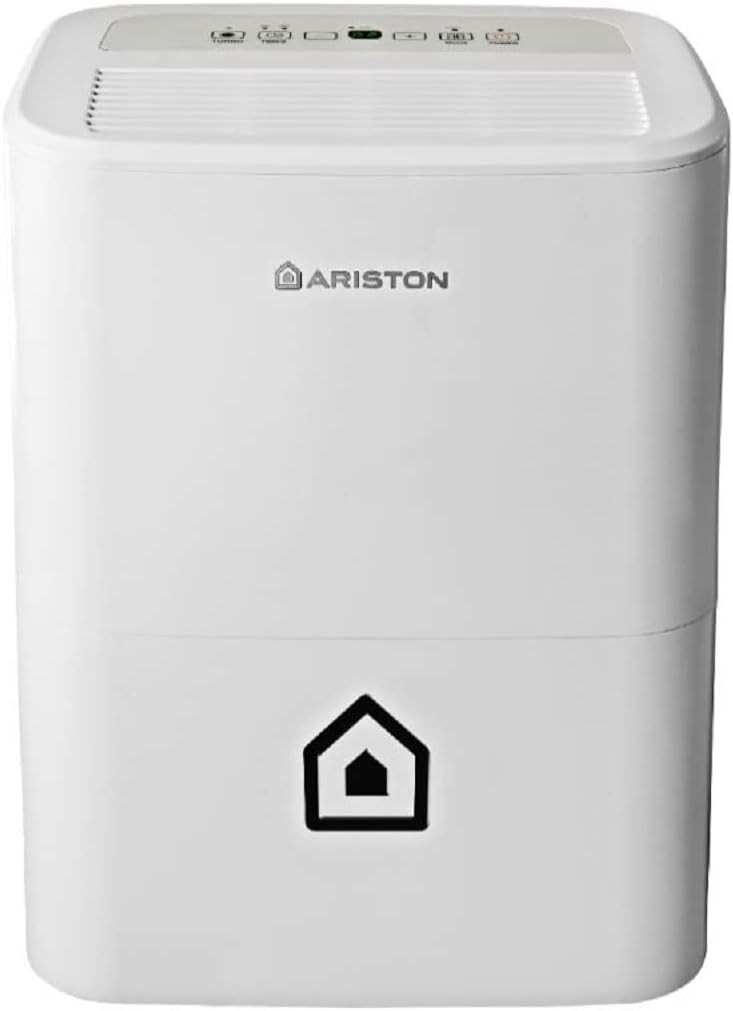 Ariston Deos 16S Deumidificatore 16 Litri in 24h con Tanica da 3 Litri