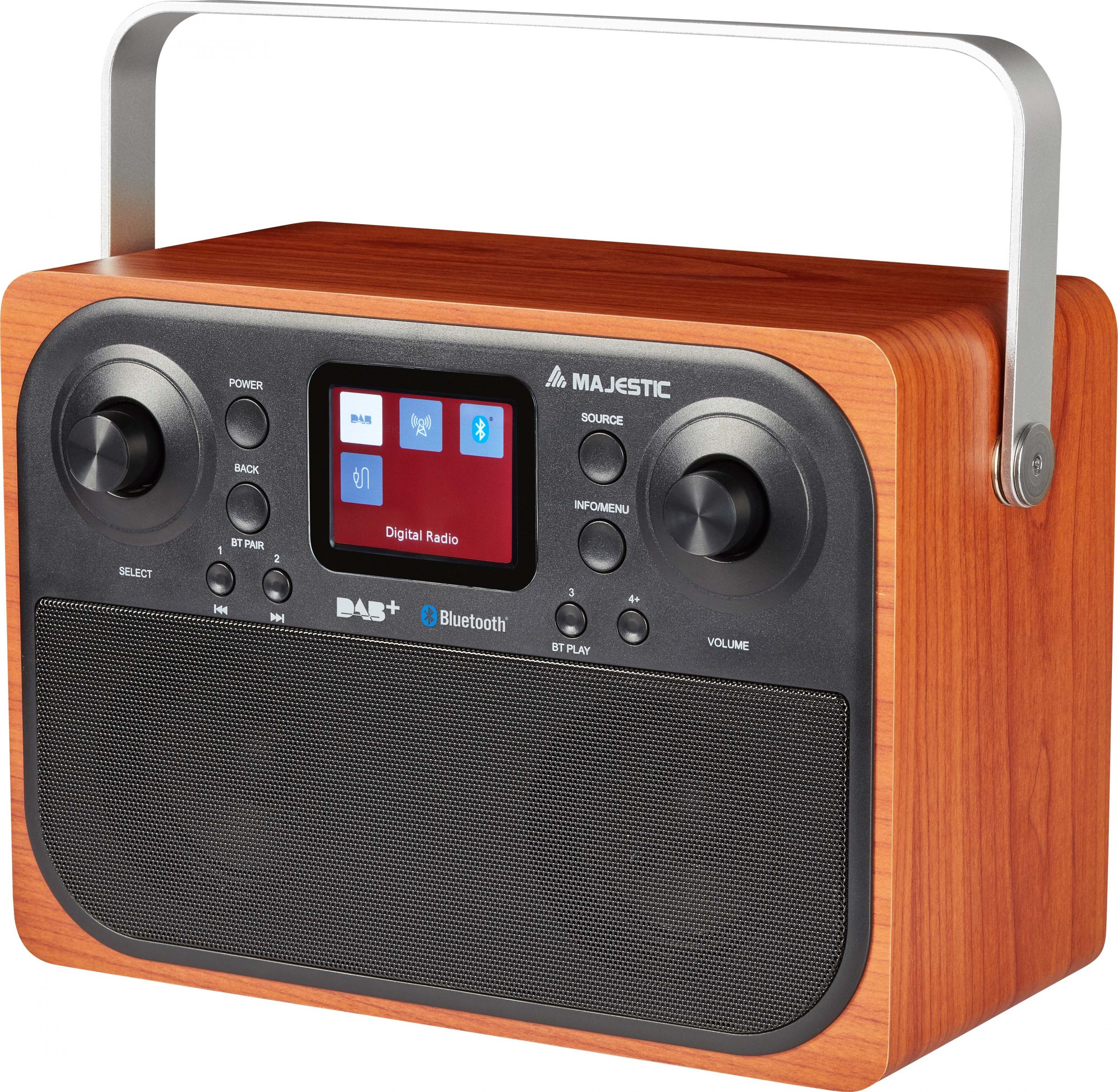 Majestic RT 197 DAB Radio Portatile Effetto Legno