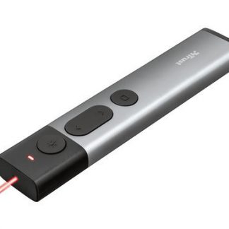 Trust Kazun Puntatore Laser per Presentazioni Wireless in Alluminio Laser Rosso