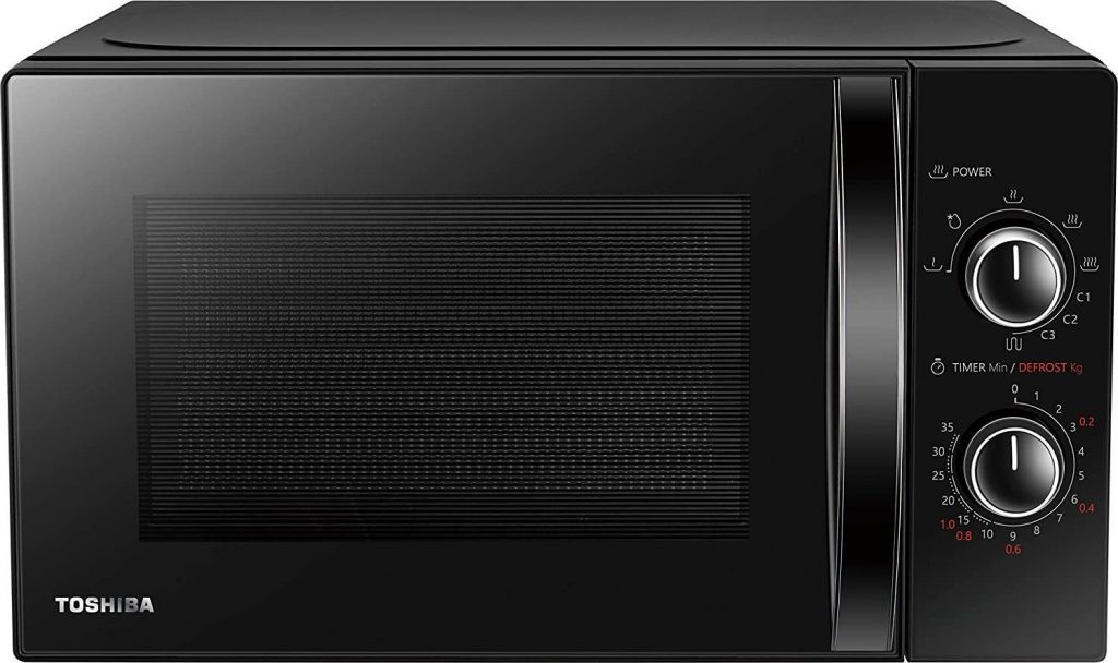 Toshiba MWMG20PBK Forno Microonde 20 Litri 800W con Grill