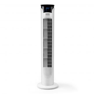 Black Decker BXFEFT48E Ventilatore a Torre 45W Oscillante con Telecomando