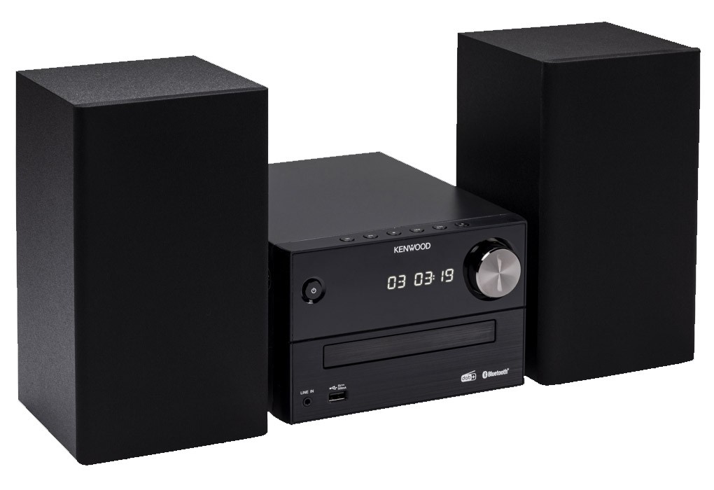 Kenwood M420DAB Nero Micro Hi-Fi con CD USB DABPlus e Bluetooth