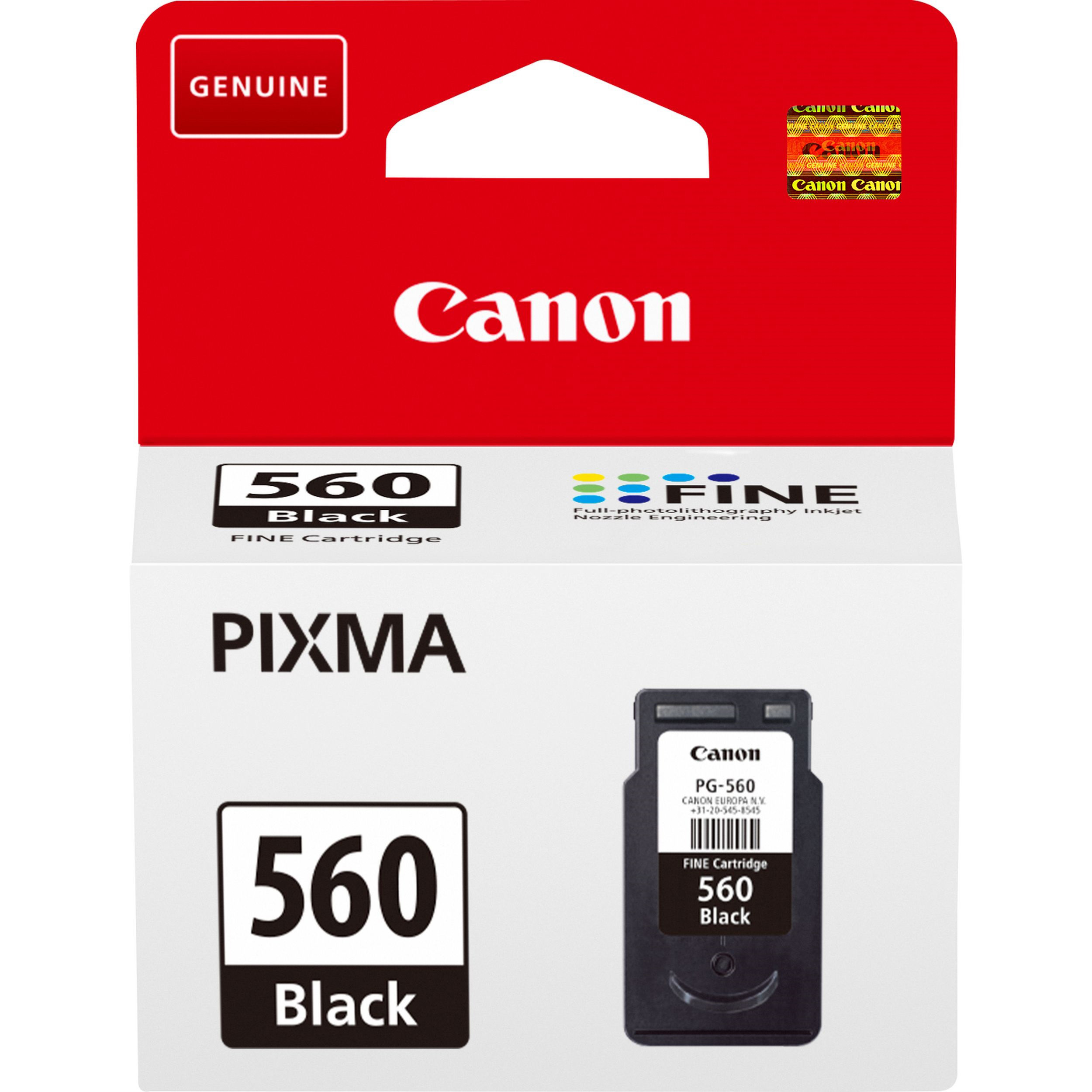 Canon PG-560 Nera Cartuccia Ink-Jet Originale