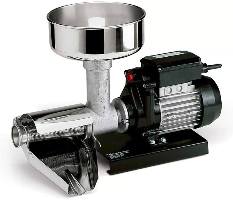 Reber 20800N Passapomodoro Elettrico 450W con 3 Accessori