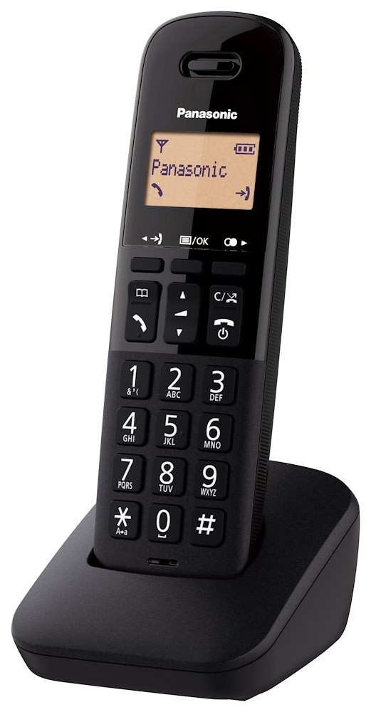 Panasonic KX-TGB610JTB Telefono Cordless con Tasto Dedicato per Blocco Chiamate