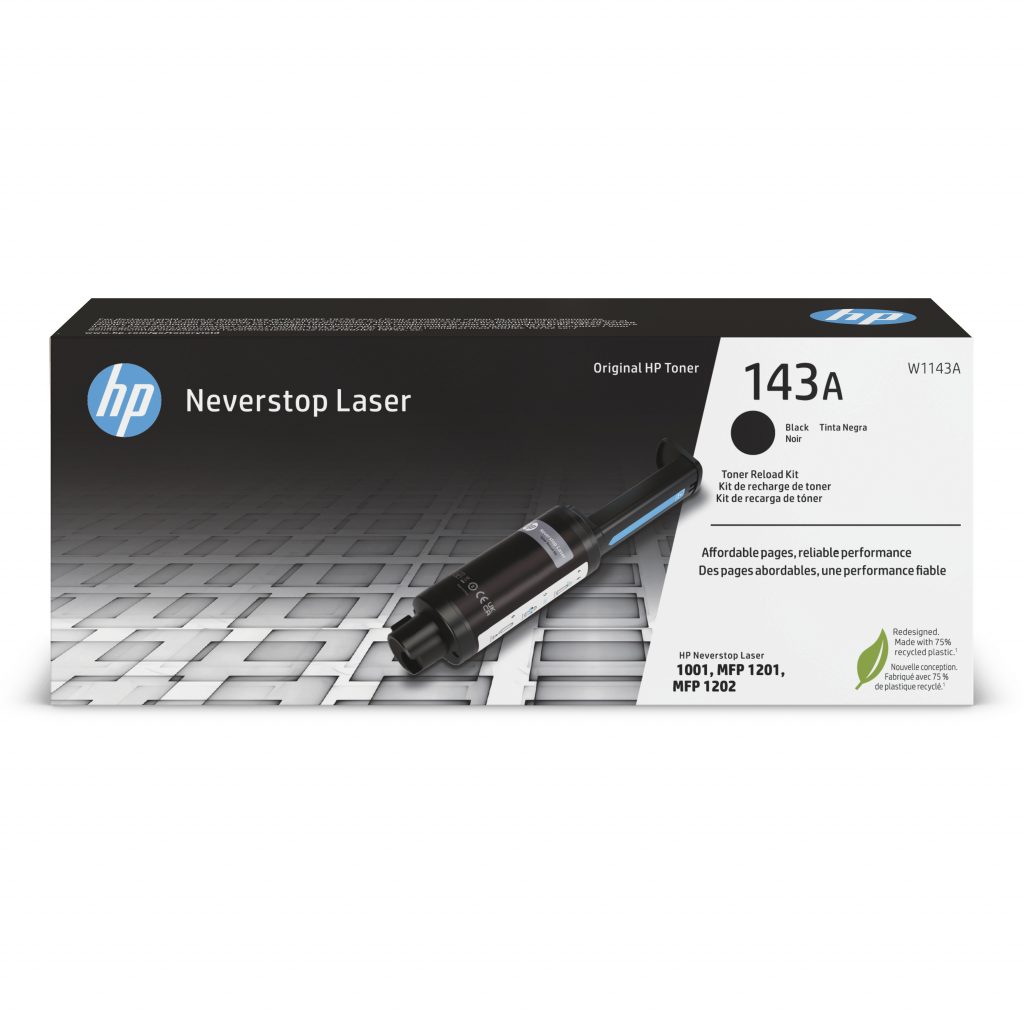 HP 143A Kit Ricarica Toner Nero Originale Neverstop