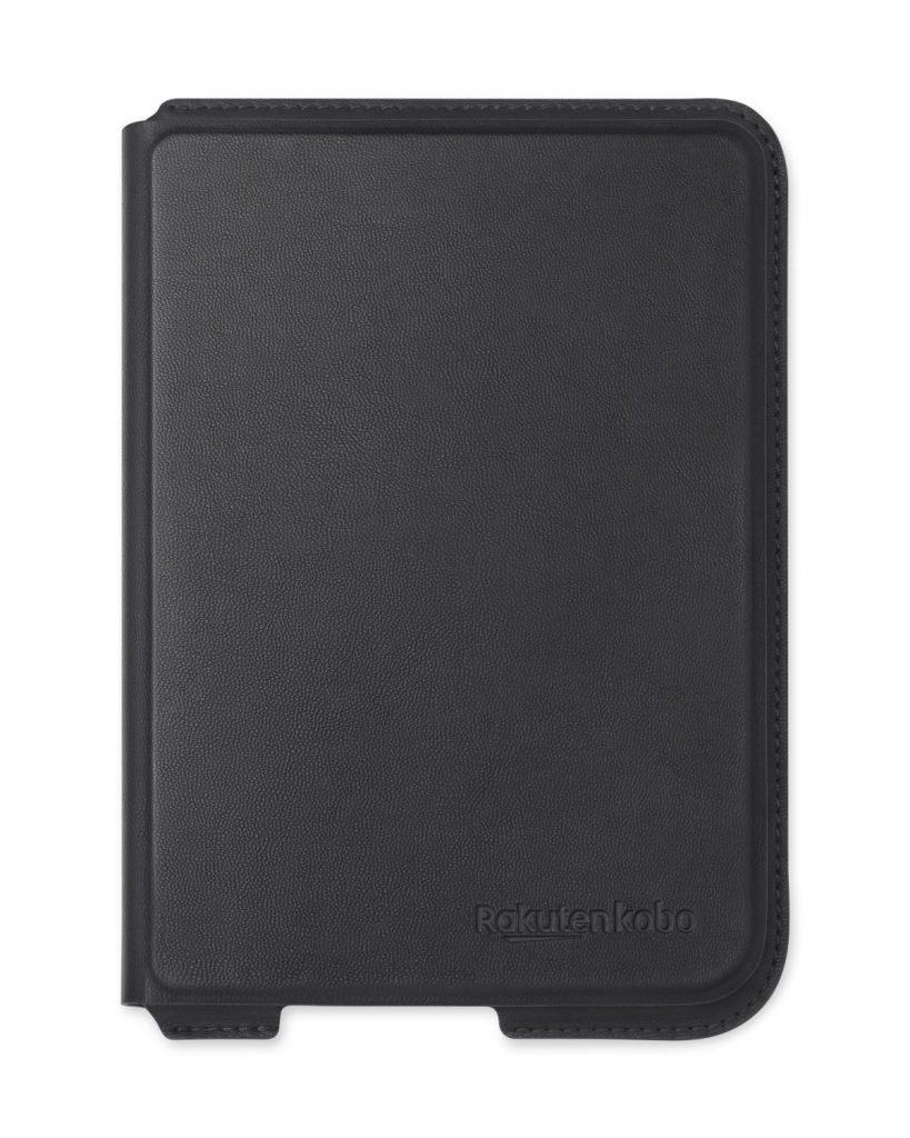 Kobo SleepCover in Pelle Nera per e-Book Nia