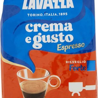 Lavazza Crema e Gusto Forte Espresso Confezione 1 Kg Caffe in Grani