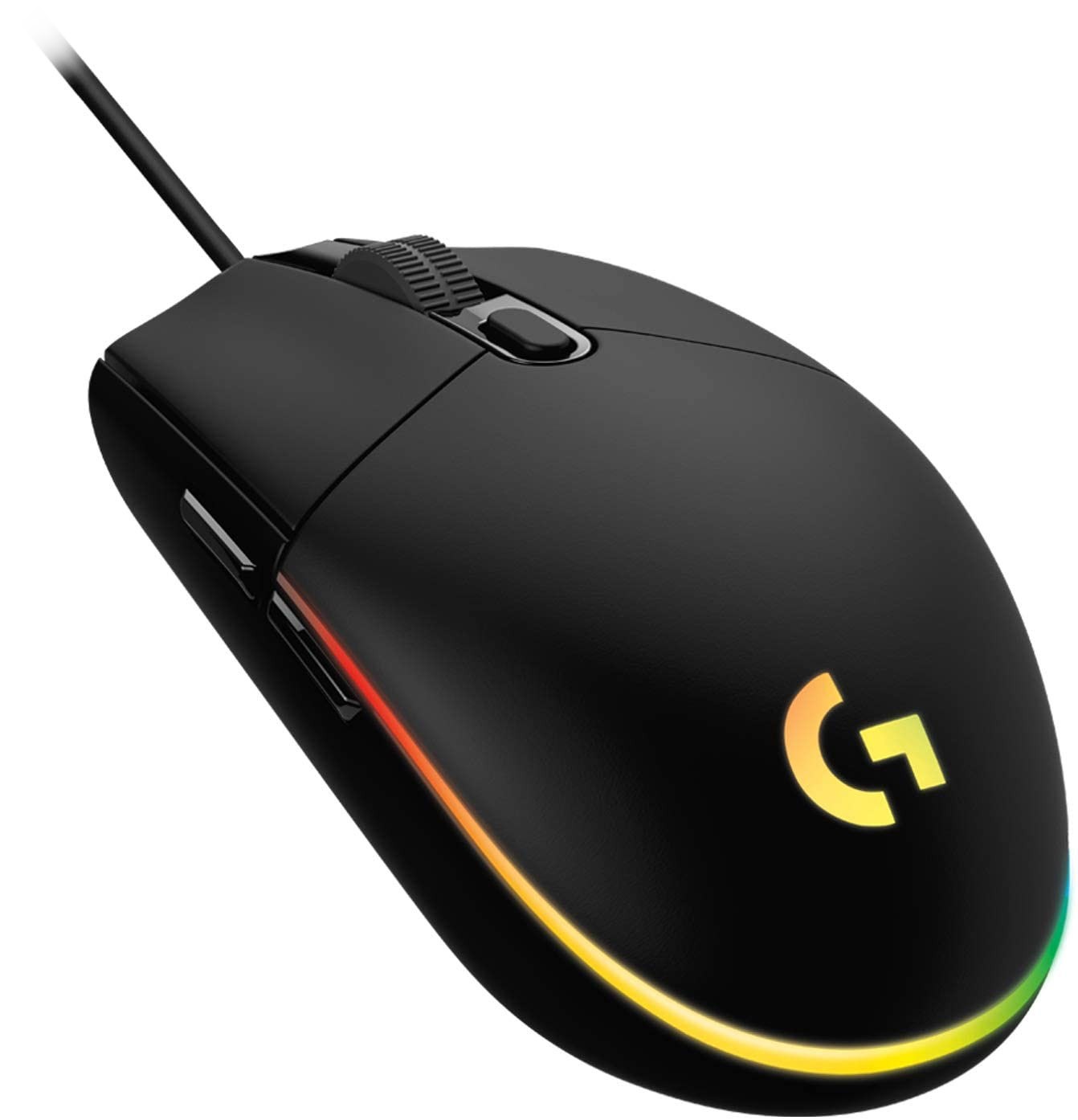 Logitech G203 Lightsync Nero Mouse da Gioco 6 Tasti Illuminazione RGB