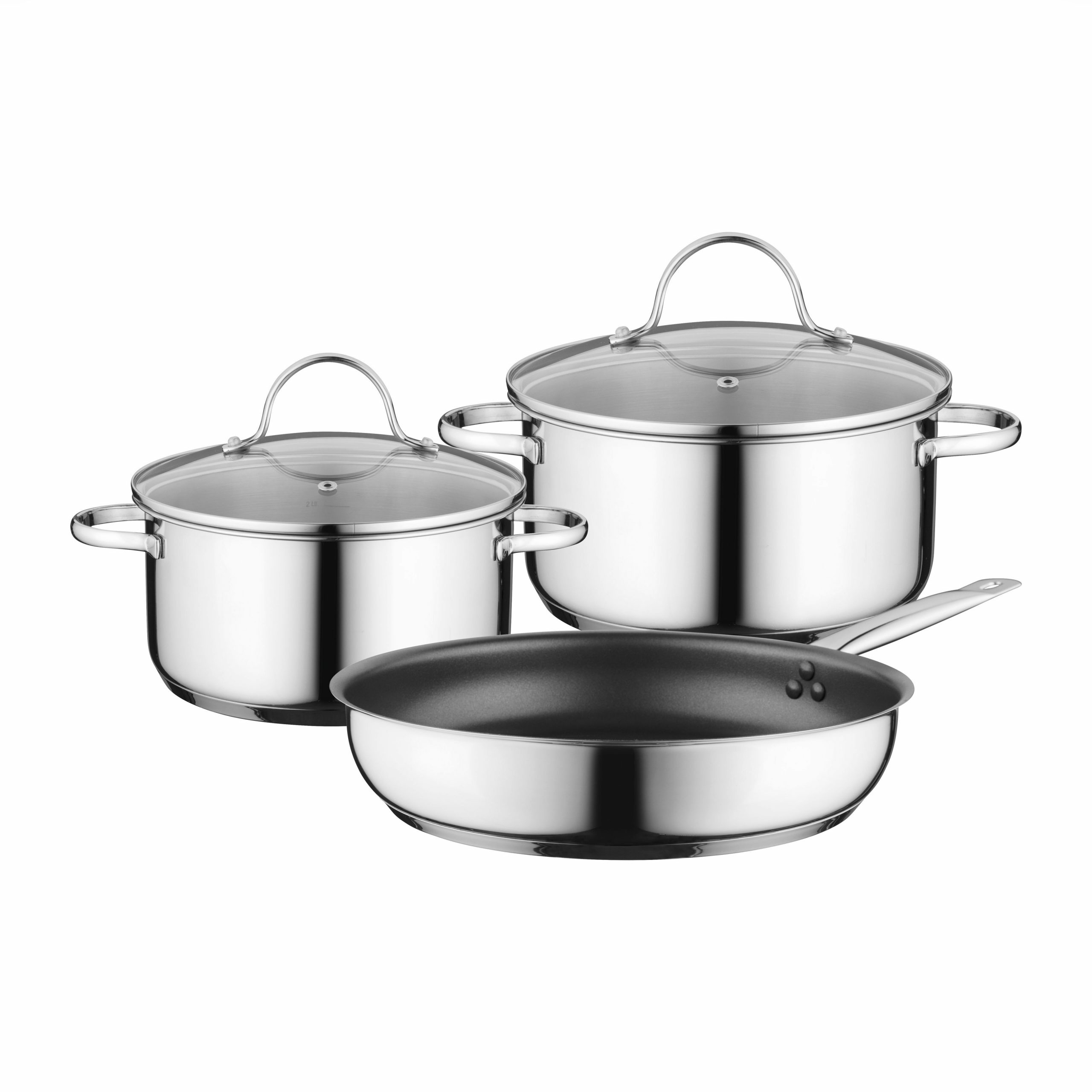 Bosch HEZ9SE030 Set 2 Pentole 1 Padella per Piano Induzione