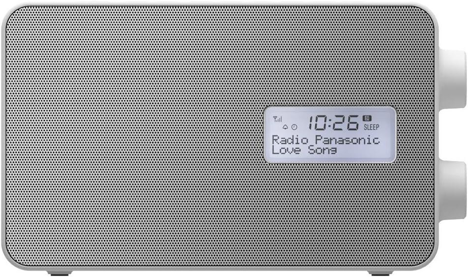 Panasonic RFD30BTEGW Bianco Radio DAB 10 W Resistente Agli Spruzzi