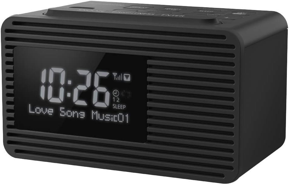 Panasonic RC-D8 Radiosveglia DAB Nero Display Retroilluminato Bluetooth USB Aux