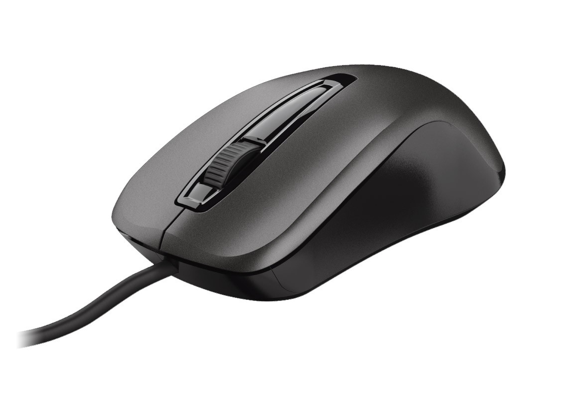 Trust Carve Mouse Ottico con Filo USB