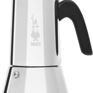 Bialetti New Venus 10 Tazze Moka in Acciaio Inox