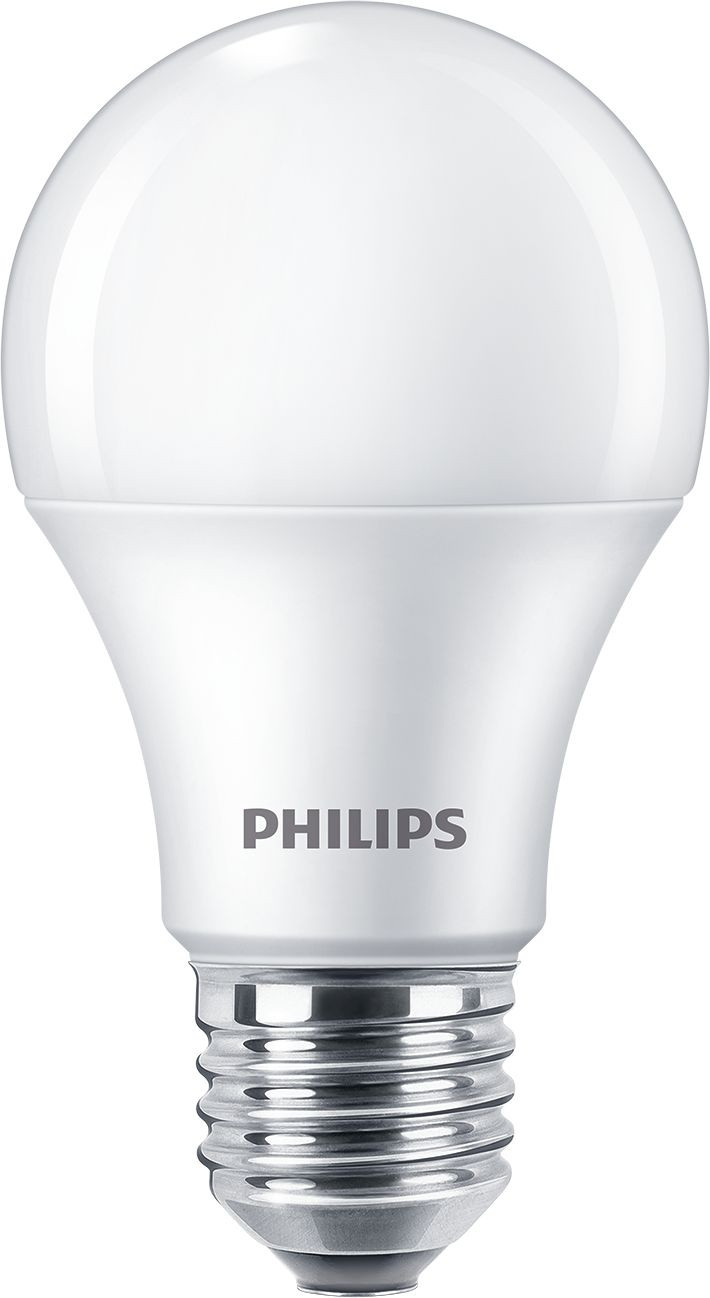 Philips LED75CWSMDISX4 Confezione 4 Lampadine Led Goccia E27 75W 4000K 1055lm