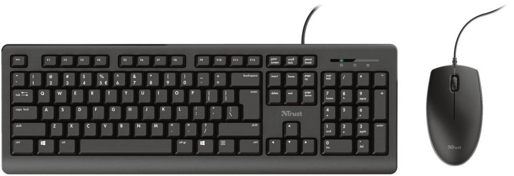Trust 23971 Primo Kit Tastiera e Mouse senza Fili