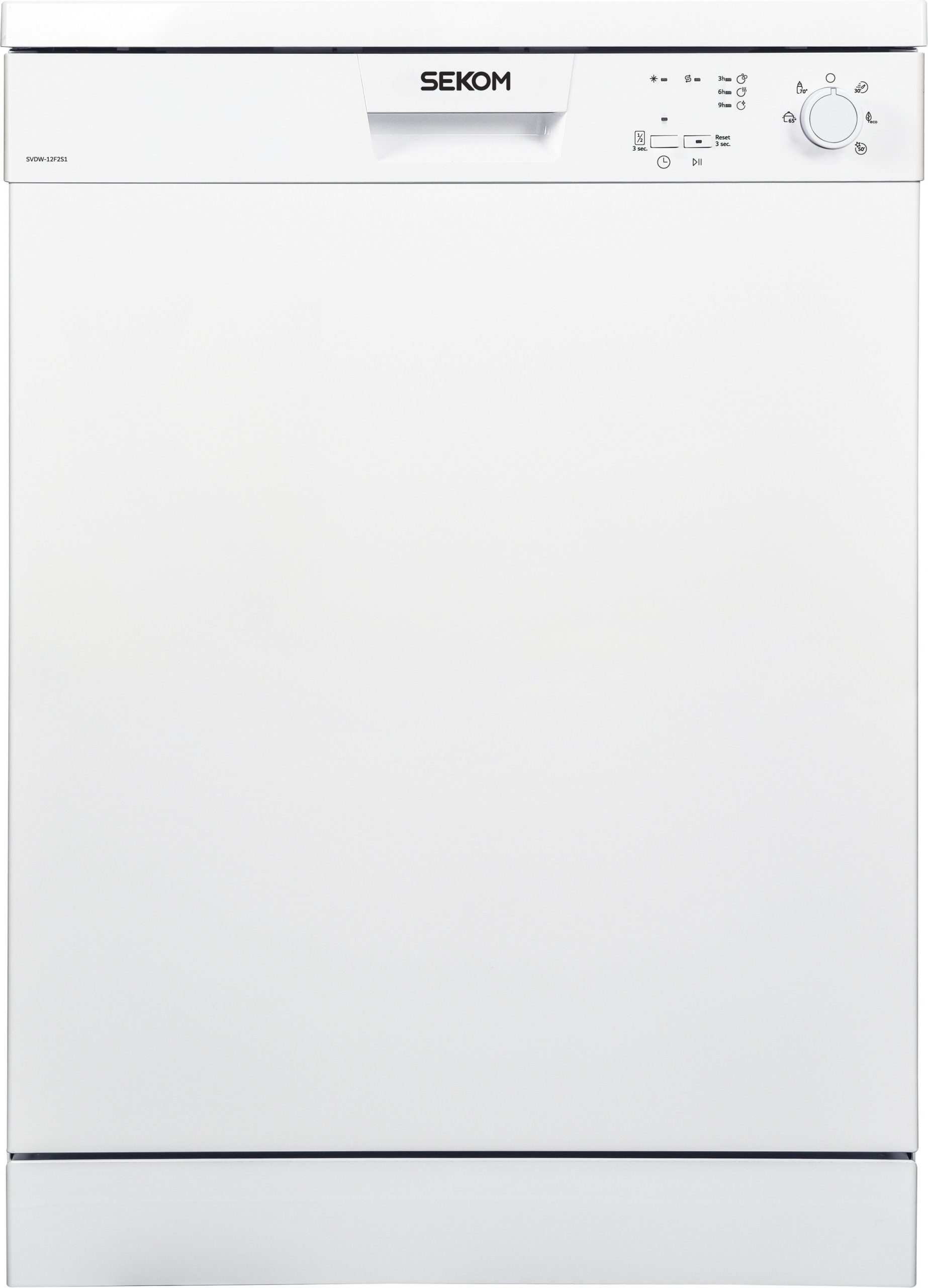 Sekom SVDW12F2W1 Lavastoviglie Standard da 12 Coperti Classe Energetica A