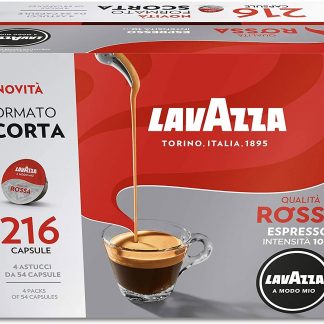 Lavazza A Modo Mio Qualita Rossa Formato Scorta Confezione 216 Capsule