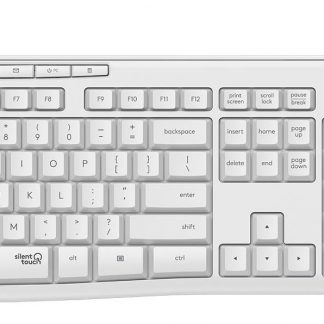 Logitech MK 295 Bianco Kit Tastiera e Mouse Wireless